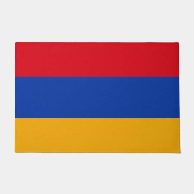 Armenia Flag Doormat (Front)