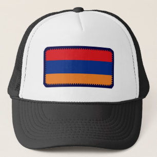 Armenia flag embroidered effect hat