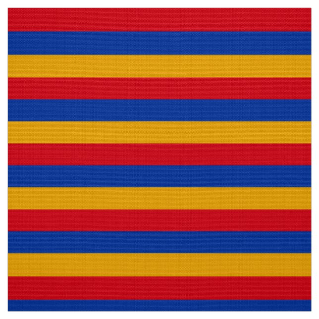 Armenia Flag Fabric (Swatch)