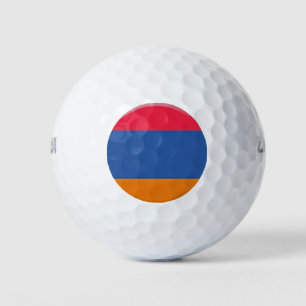 Armenia flag golf balls