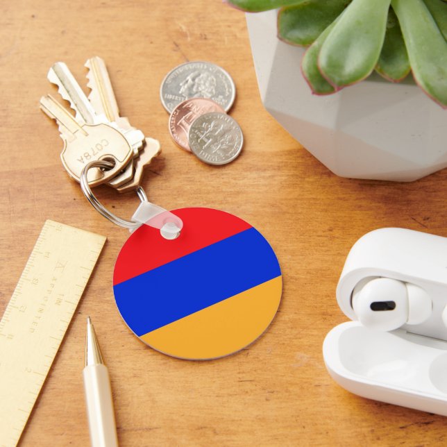 Armenia flag keychain (Desk)