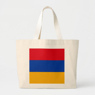 Armenia Flag Large Tote Bag