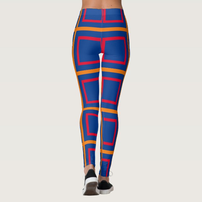 Armenia flag pattern leggings (Back)