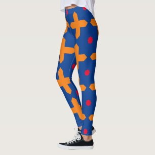Armenia flag pattern leggings