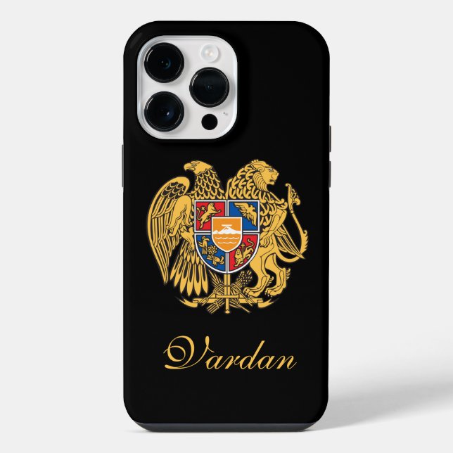 Armenia Flag Personalized iPhone Case (Back)