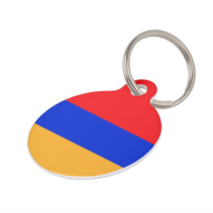 Armenia flag pet tag