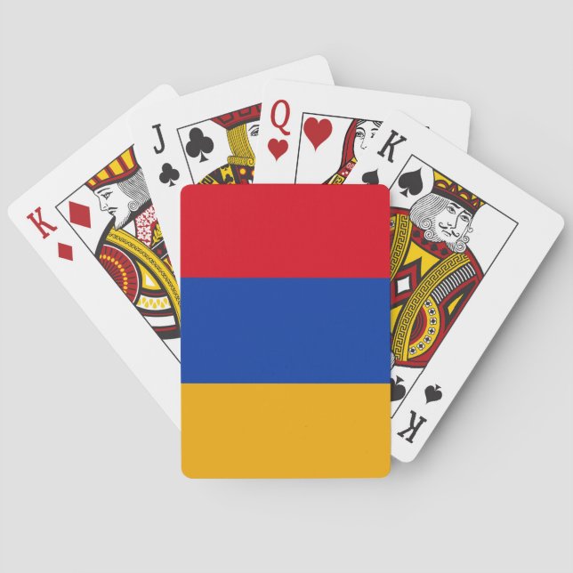 Armenia Flag Playing Cards (Back)