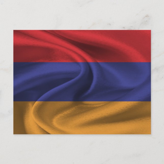 Armenia Flag Postcard (Front)