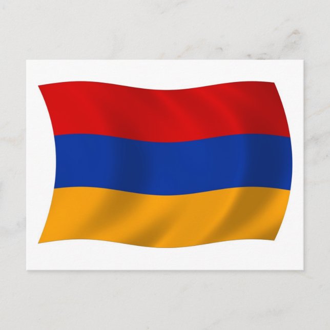 Armenia Flag Postcard (Front)