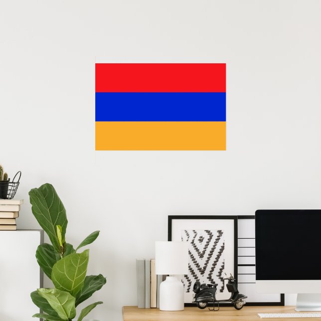 Armenia flag poster (Home Office)