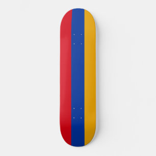 Armenia Flag Skateboard