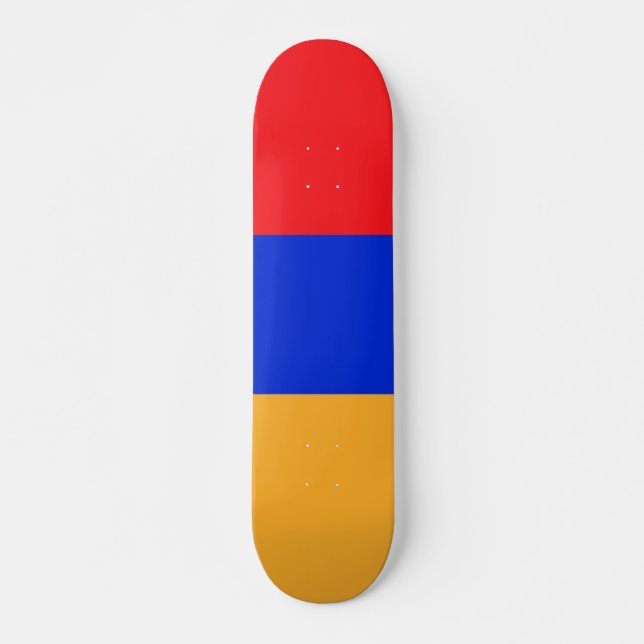 Armenia flag skateboard (Front)
