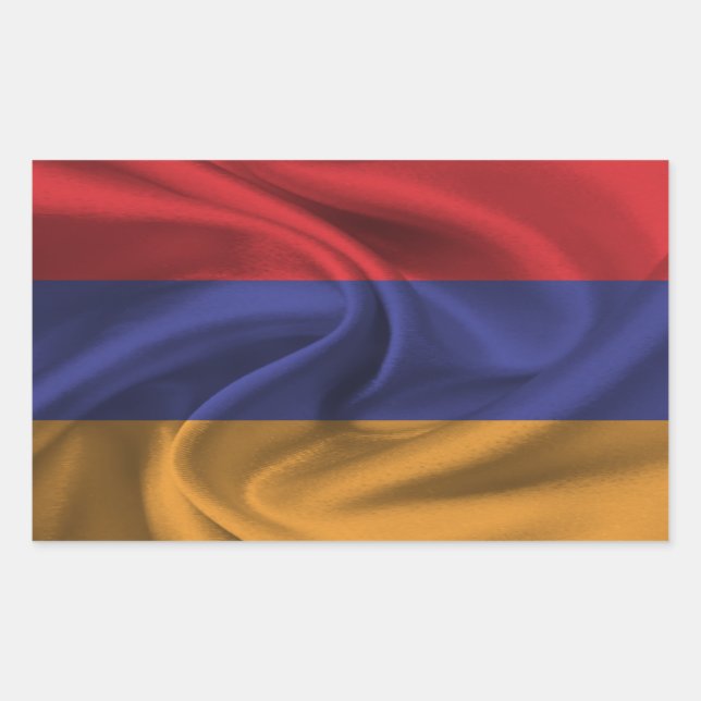 Armenia Flag Sticker (Front)