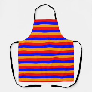 Armenia flag stripes country pattern symbol red bl apron