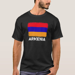 Armenia Flag Support Armenian People Women Men T-Shirt