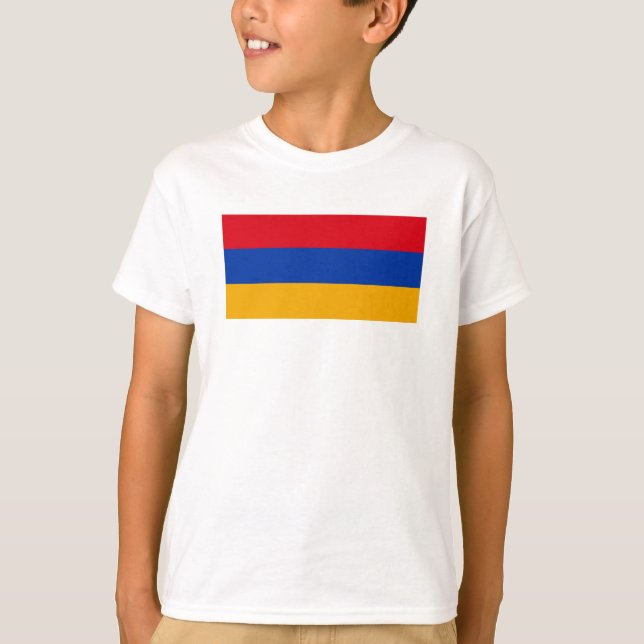Armenia Flag T-Shirt (Front)