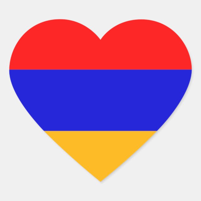 armenia heart sticker (Front)