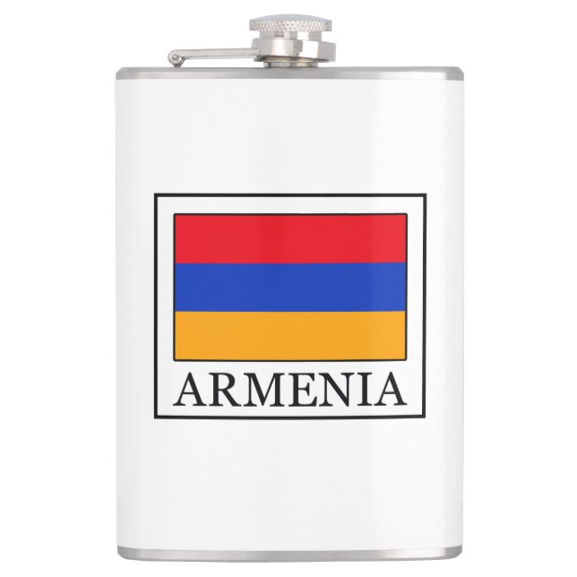 Armenia Hip Flask (Front)