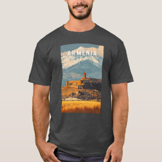 Armenia Illustrationravel Art Vintage friend T-Shirt