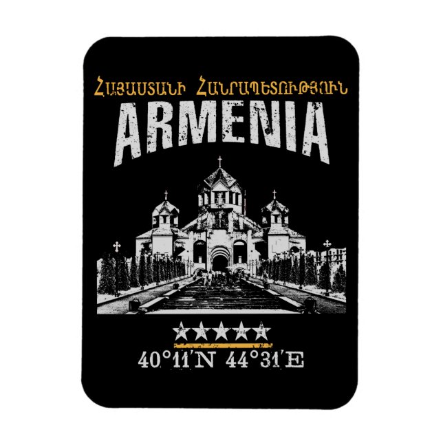 Armenia Magnet (Vertical)