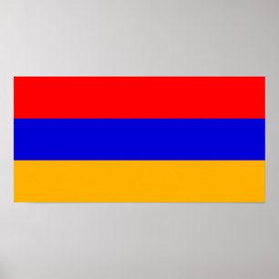 Armenia National Flag Poster