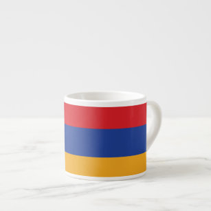 Armenia Plain Flag Espresso Cup