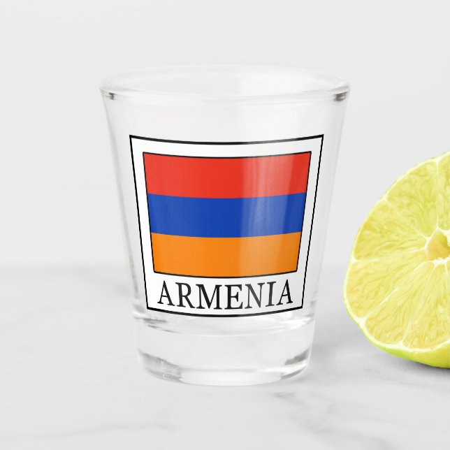 Armenia Shot Glass (Front)