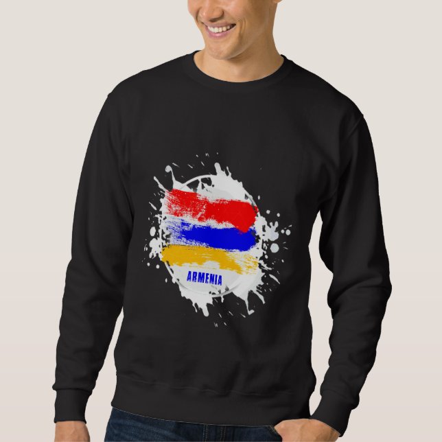 Armenia Splash Sweatshirt (Front)