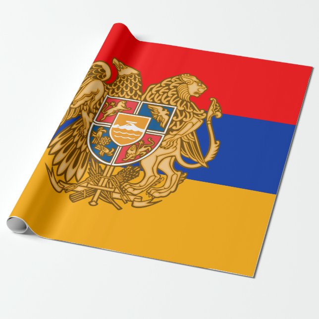 Armenia Wrapping Paper (Unrolled)