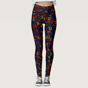 Armenian alphabet leggings