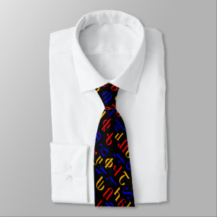 Armenian alphabet tie