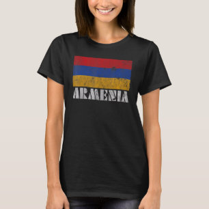 Armenian Armenia Flag  Vintage Country Souvenir T-Shirt