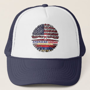 Armenian Armenia US American USA United States Trucker Hat
