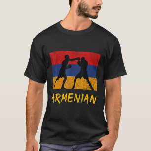 Armenian Boxing Gloves Armenia Pride Men Boy Kids T-Shirt