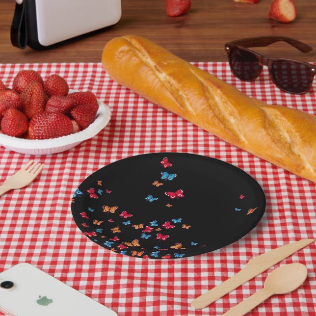 Armenian Butterfly Paper Plate (Picnic)