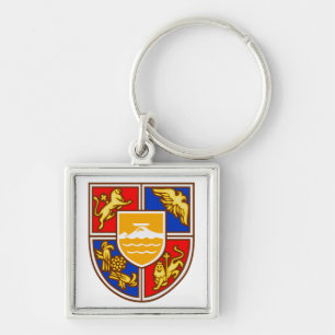 Armenian Coat of Arms Heritage & Symbols Keychain