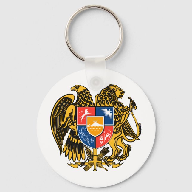 Armenian Coat of Arms Keychain (Front)
