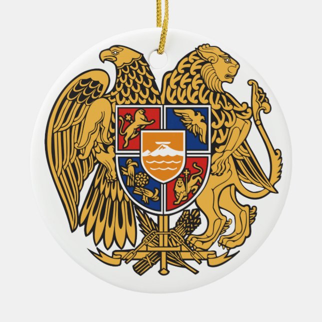 Armenian Coat of Arms Ornament (Front)