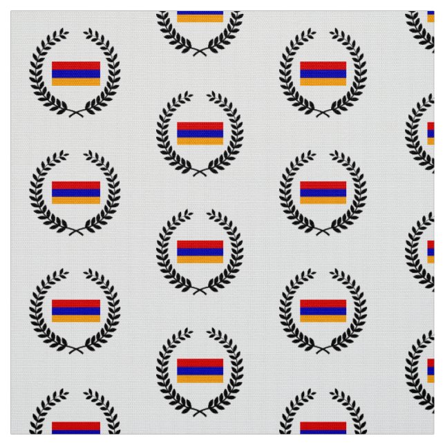 Armenian Flag Fabric (Swatch)