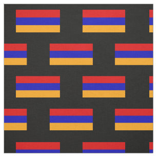 Armenian Flag Fabric