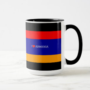 Armenian Flag: I Love Armenia Mug