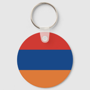 Armenian Flag Keychain