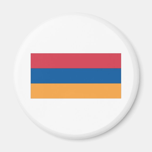 Armenian Flag Magnet (Front)