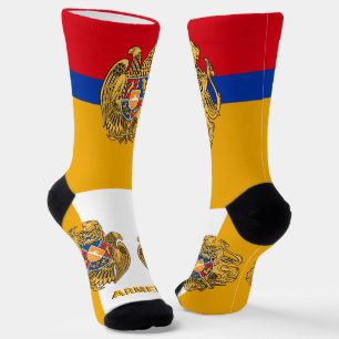 Armenian Flag Patriotic, Sustainable Armenia Socks