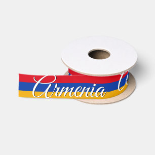 Armenian Flag Ribbon, fashion / sports, Armenia Satin Ribbon