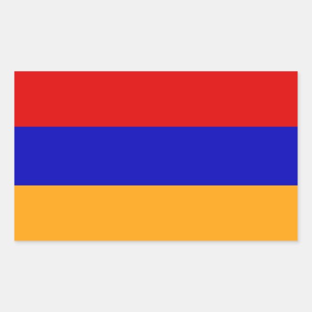 Armenian Flag Sticker (Front)