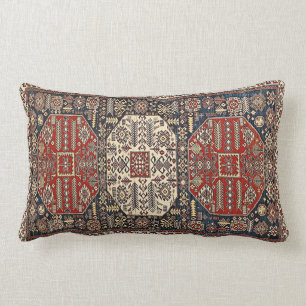 Armenian folk art lumbar pillow