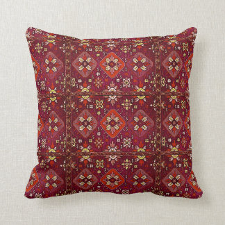 Armenian Folk Art Throw Pillow 2