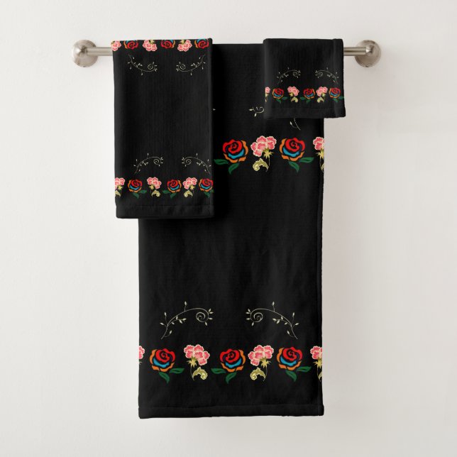 Armenian Folk Art Towel Set 16 (Insitu)