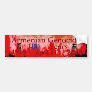 Armenian Genocide Bumper Sticker
